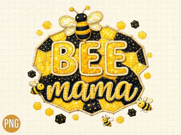 Download Bee Mama Honey Bee Flower Garden PNG - Premium Resources